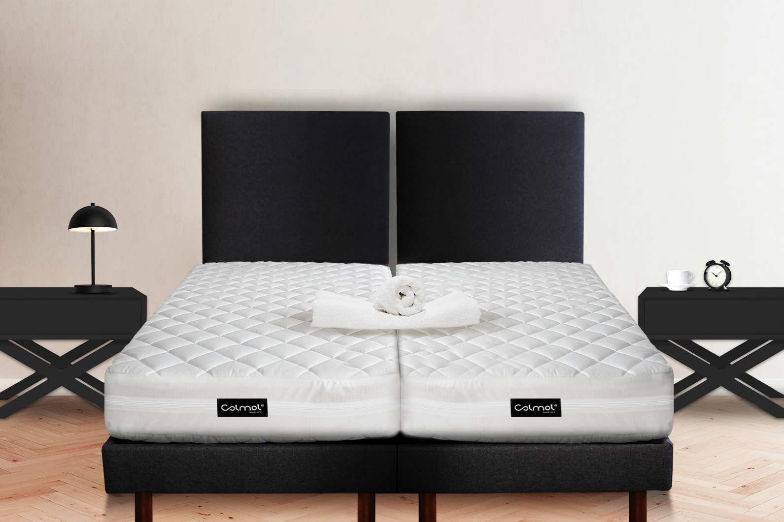 colchao colmol modelo hotel 30j num quarto