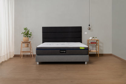 cabeceira riscas preto cama